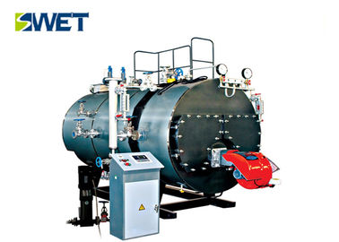 Low Pressure Oil Fired Steam Boiler , 14Mw 97.02 % Textile Mills Oil Heating Boiler
