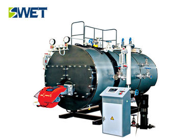 Low Pressure Oil Fired Steam Boiler , 14Mw 97.02 % Textile Mills Oil Heating Boiler