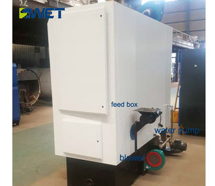 Energy Saving Indoor Wood Chip Boiler , Biomass Steam Boiler 93% Thermal Efficiency